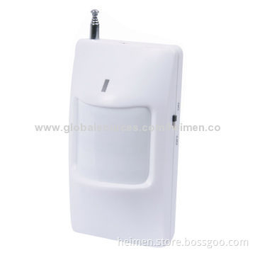 Wireless Wide Angle PIR Motion Sensor, Supports Automatically Temperature, Compensation, 433MHzNew